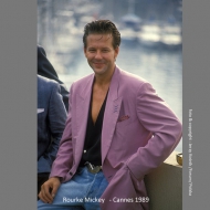 Rourke Mickey  - Cannes 1989